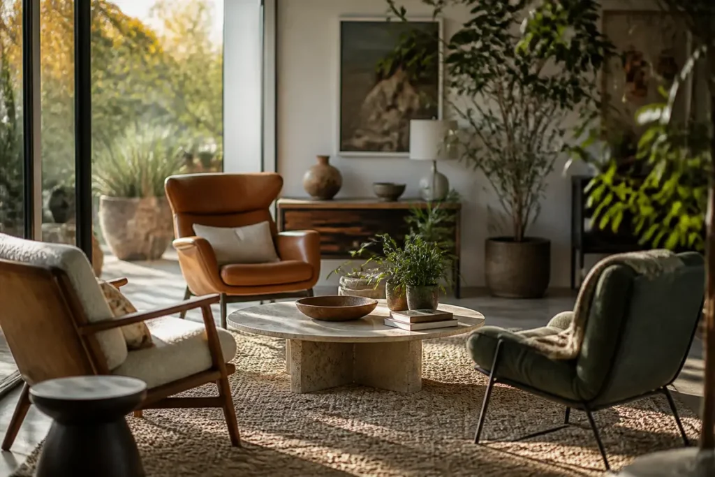 Woonkamer zonder banken trend: 7 tips voor een stijlvolle inrichting